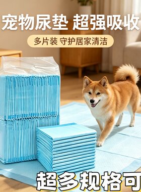 除甲醛用妙招宠物尿垫加厚活性炭竹炭吸附除异味加厚除臭狗狗尿垫