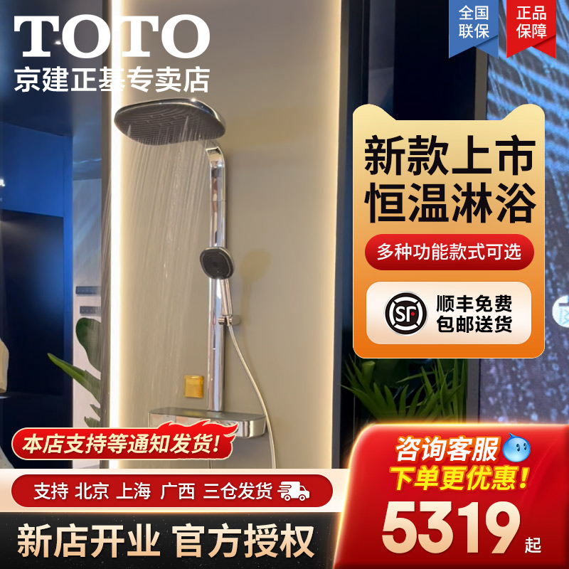 TOTO恒温花洒套装TBW14WC0C