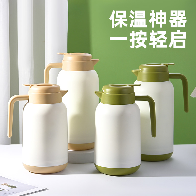 家用大容量玻璃内胆保温壶