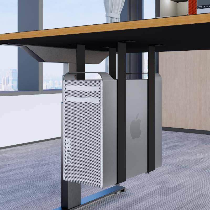 电脑主机托架电脑桌下主机架台式拖架悬空挂架悬挂式机箱支架吊架