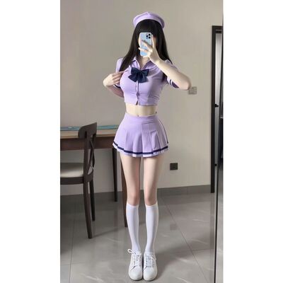 JK制服学院少女甜酷辣妹可爱套装