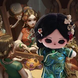 第五人格红蝶属性20cm棉花娃娃可爱二次元公仔送人礼品换装玩偶