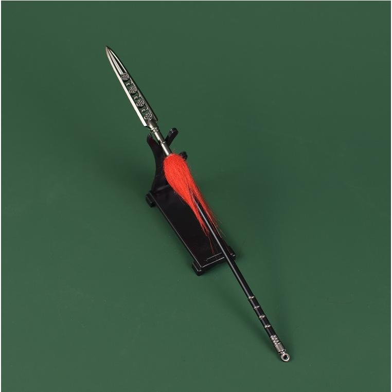 三国演义武器模型兵器玩具书桌办公室摆件收藏关羽布武侠未开刃