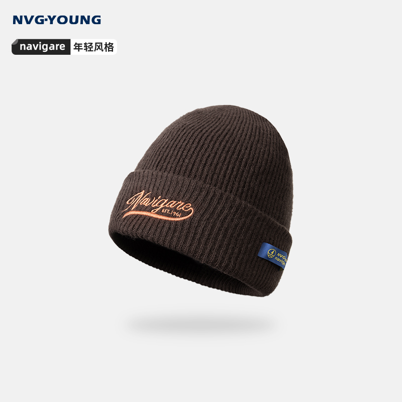 小帆冬季新款百搭针织帽