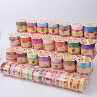 72号玉线100米编织绳串珠diy手链材料细绳红吊坠线中国线材手编绳