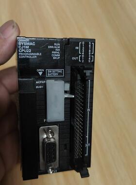 CJ1M-CPU22欧姆龙PLC原装正品二手拆机功能包