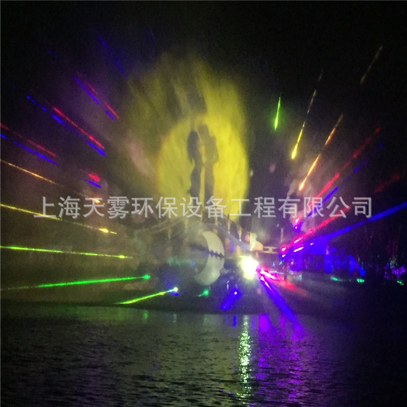 激光水幕电影 成套夜景喷泉设备 厂家直销人造喷泉水景工程设计