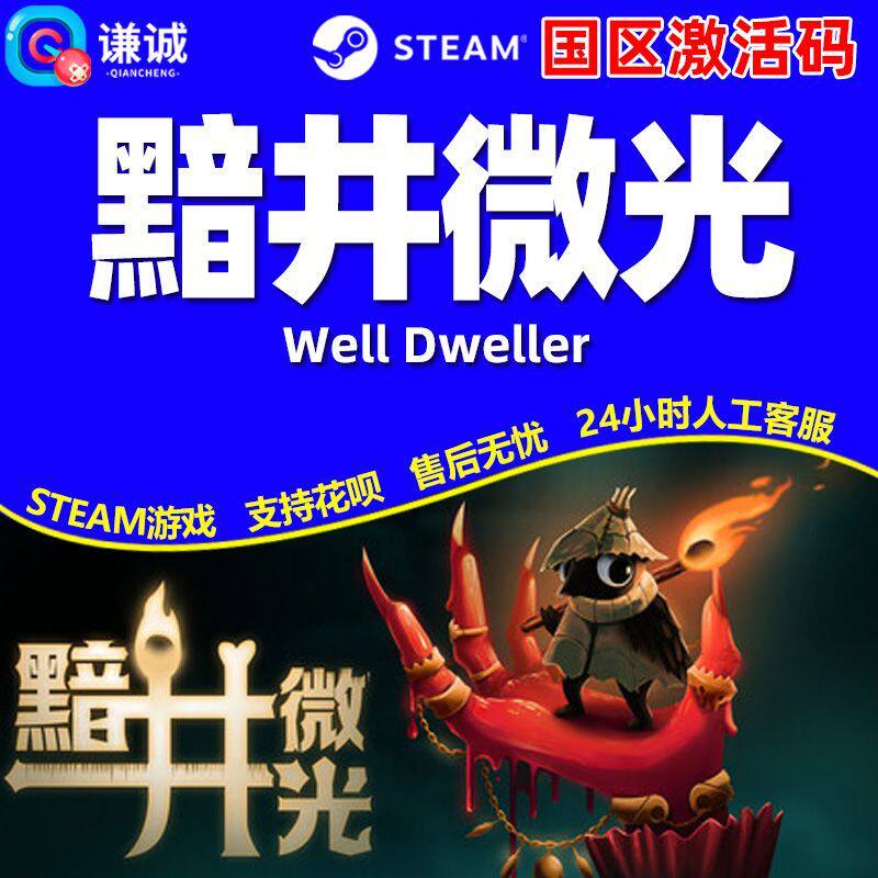 Steam 黯井微光 Well Dweller 国区激活码CDK PC正版游戏