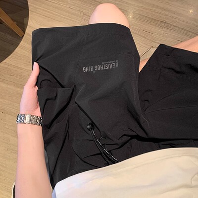 美式户外机能工装运动短裤男士夏