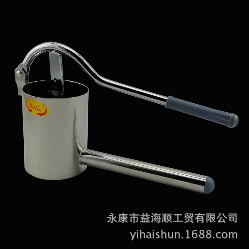酸汤面家用疙瘩面条机q手压式不锈钢挤面器手动压面器酸汤子工具