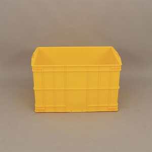 塑胶周转箱 蓝色加厚长方形塑料箱 575-350周S转箱仓库运转塑料箱
