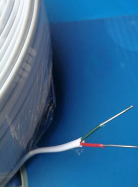 2芯1.0电话线铁芯电话线抗拉线 电信专用捆扎线皮线200米