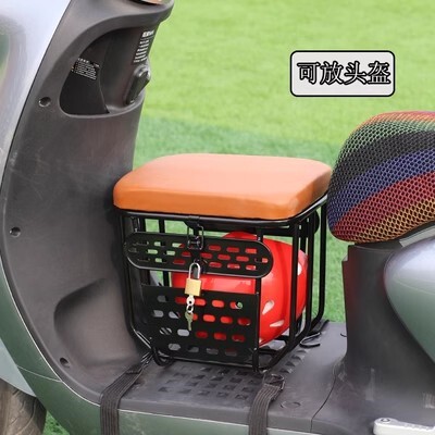 电动车儿童座椅前置储物式宝宝小孩婴儿电动车电动机车V滑板车安