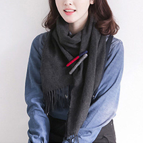 韩国时尚饰品 彩色毛线大号毛衣胸针别针女 胸花围巾丝巾扣披肩扣