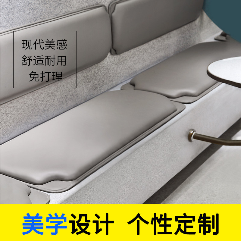 美学设计感卡座坐垫定制换鞋凳软包靠背穿鞋柜玄关座垫海绵垫子
