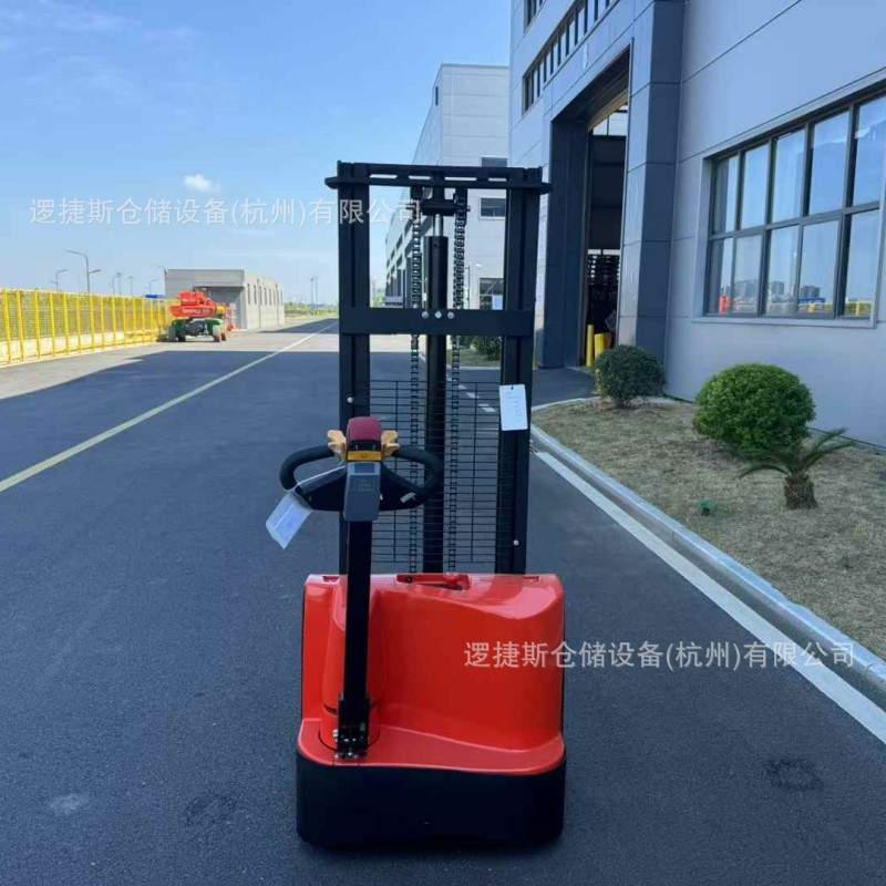 电动托盘堆垛车电瓶叉车2吨液压装卸堆高车1.5吨托盘搬运车