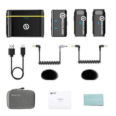 Hollyland Lark M1 Wireless Lavalier Microphone with Noise