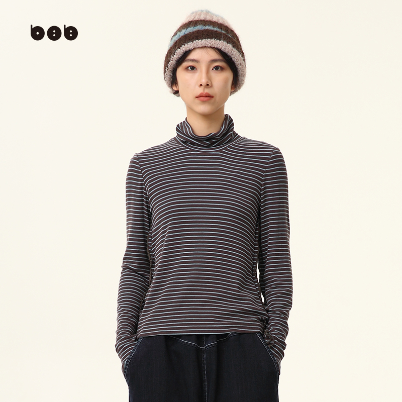 白目自长袖原创设计短款T恤