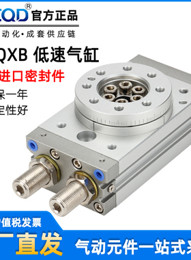 低速齿轮齿条式摆台旋转气缸MSQXB10A/MSQXB20A/MSQXB30A/MSQXB50