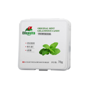 瑞士孩童情调嗓子润喉糖清凉护嗓礼物薄荷软糖教师节0糖薄荷味70g