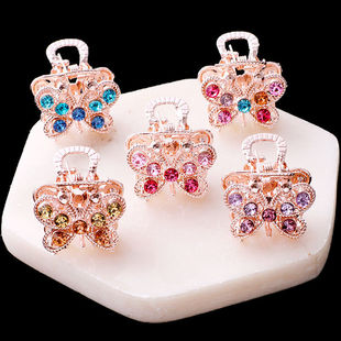 刘海夹前额洋气小抓夹头发夹子发卡成人头饰发饰钻石发夹