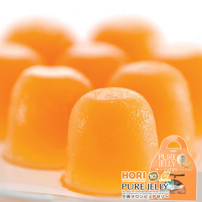 【现货】日本北海道进口HORI夕张哈密瓜果冻儿童零食12枚伴手礼盒