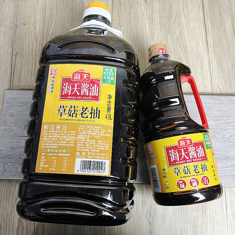 海天草菇老抽酿造酱油