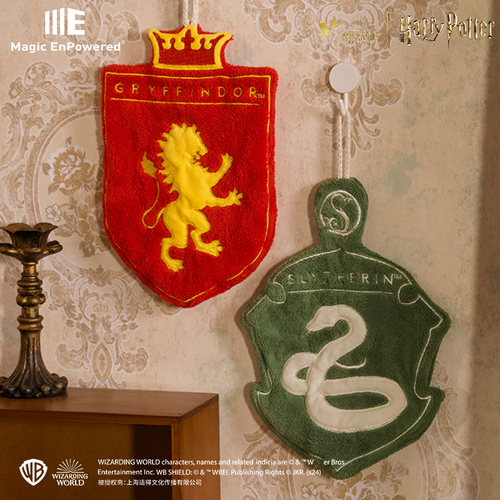 ME华纳正版哈利波特周边学院擦手巾家居生活魔法周边新年礼物