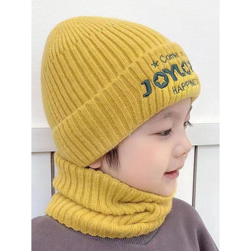 儿童帽子秋冬季痞帅男童毛线帽帅气潮男孩针织帽中大童套头帽2025