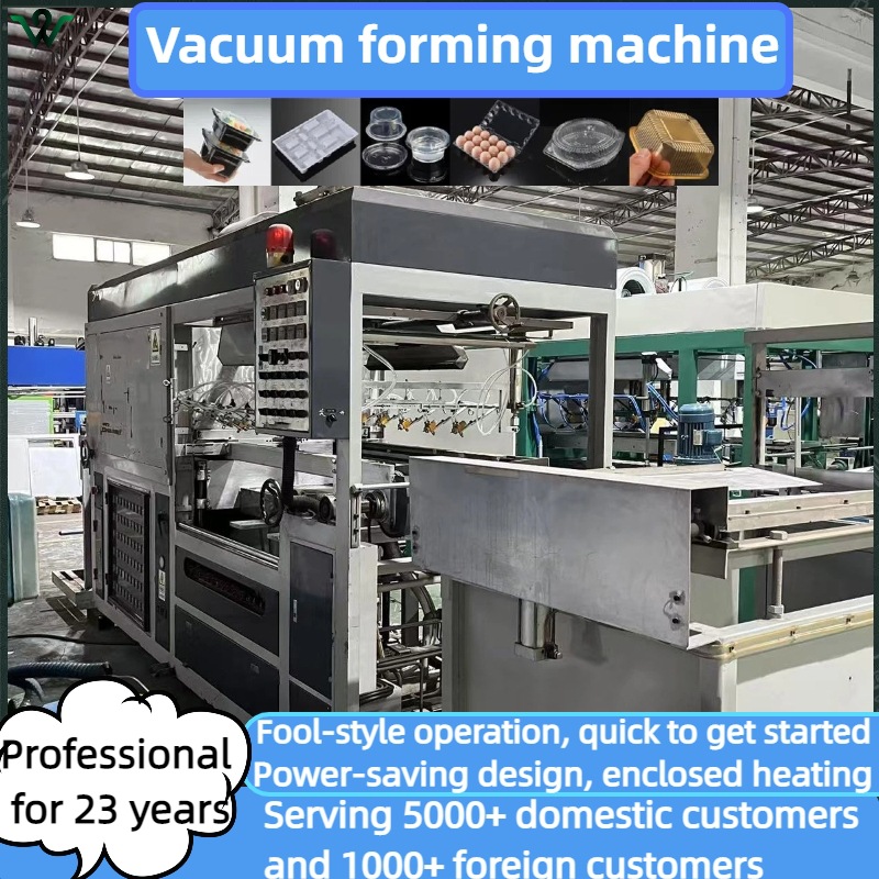 Factory direct sale plastic vacuum forming machine