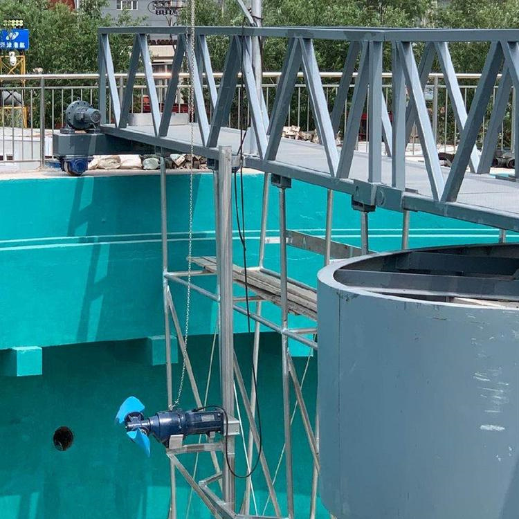 预缺氧区水下推流器QDT3/4-1100/2-56B玻璃钢叶桨潜水推进搅拌机