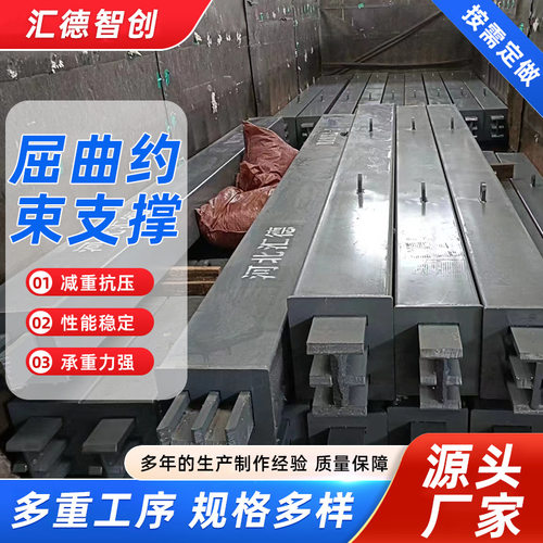 屈曲约束支撑经久耐用减震建筑阻尼器公共场馆楼房BRB-Cx500x5.5