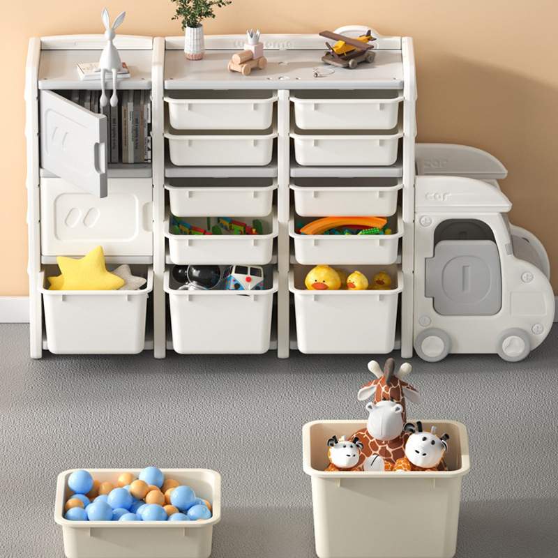 儿童玩具收纳架大容量宝宝储物柜玩具分类收纳柜整理架多层置物架