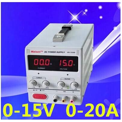 15V 20A 直流稳压电源 MS-1520D数显直流稳压电源 数显可调