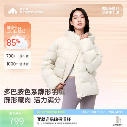 美力城防水耐磨羽绒服
