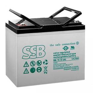 12i SSB蓄电池SBL100 12V100AH胶体SBL狭长型黑色壳题