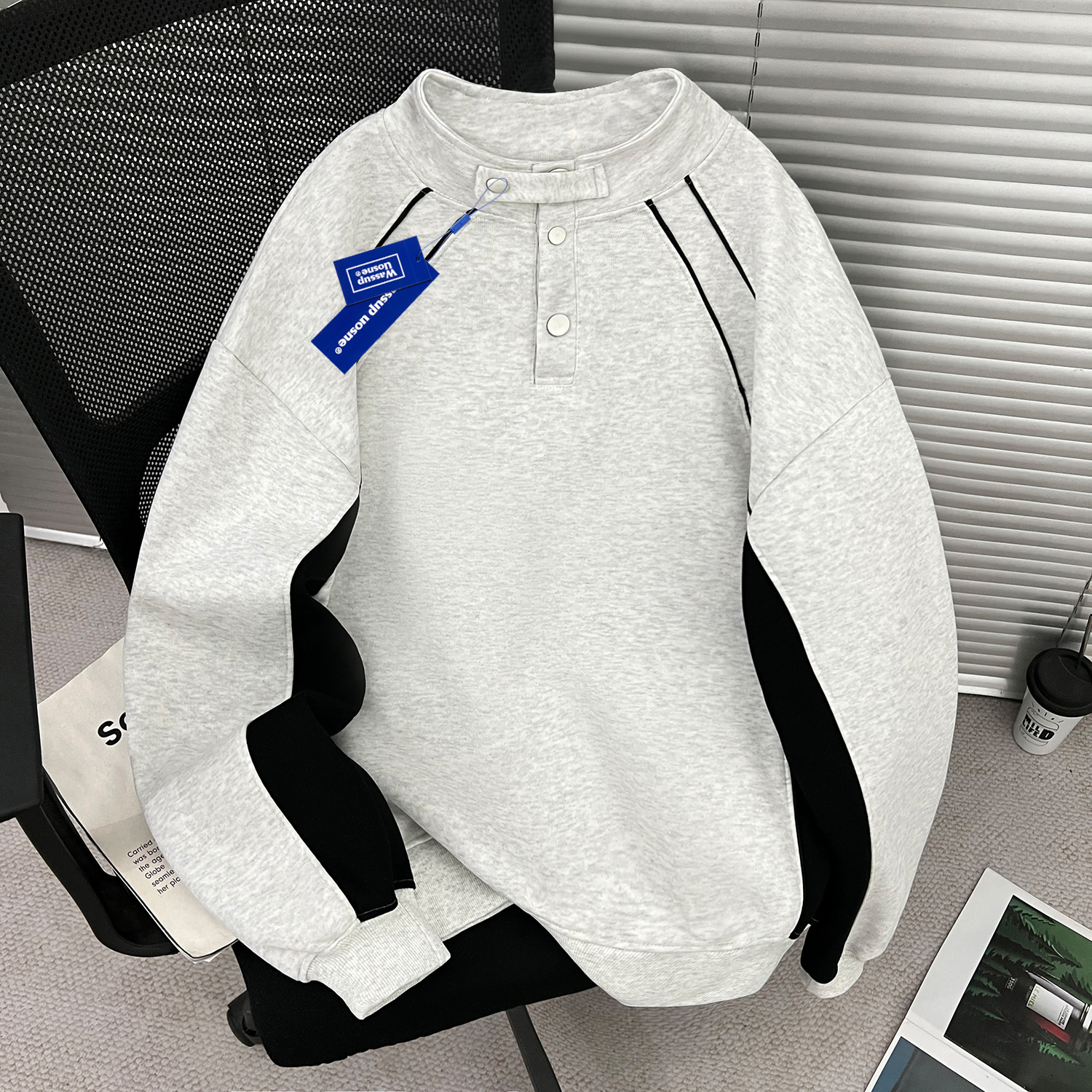 【官方正品】WASSUP保暖立领外套