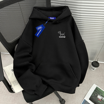 【官方正品】WASSUP重磅连帽卫衣