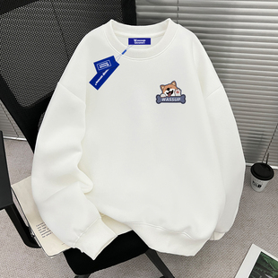 WASSUP重磅秋冬圆领卫衣男女2025新款 卡通oversize宽松潮牌上衣
