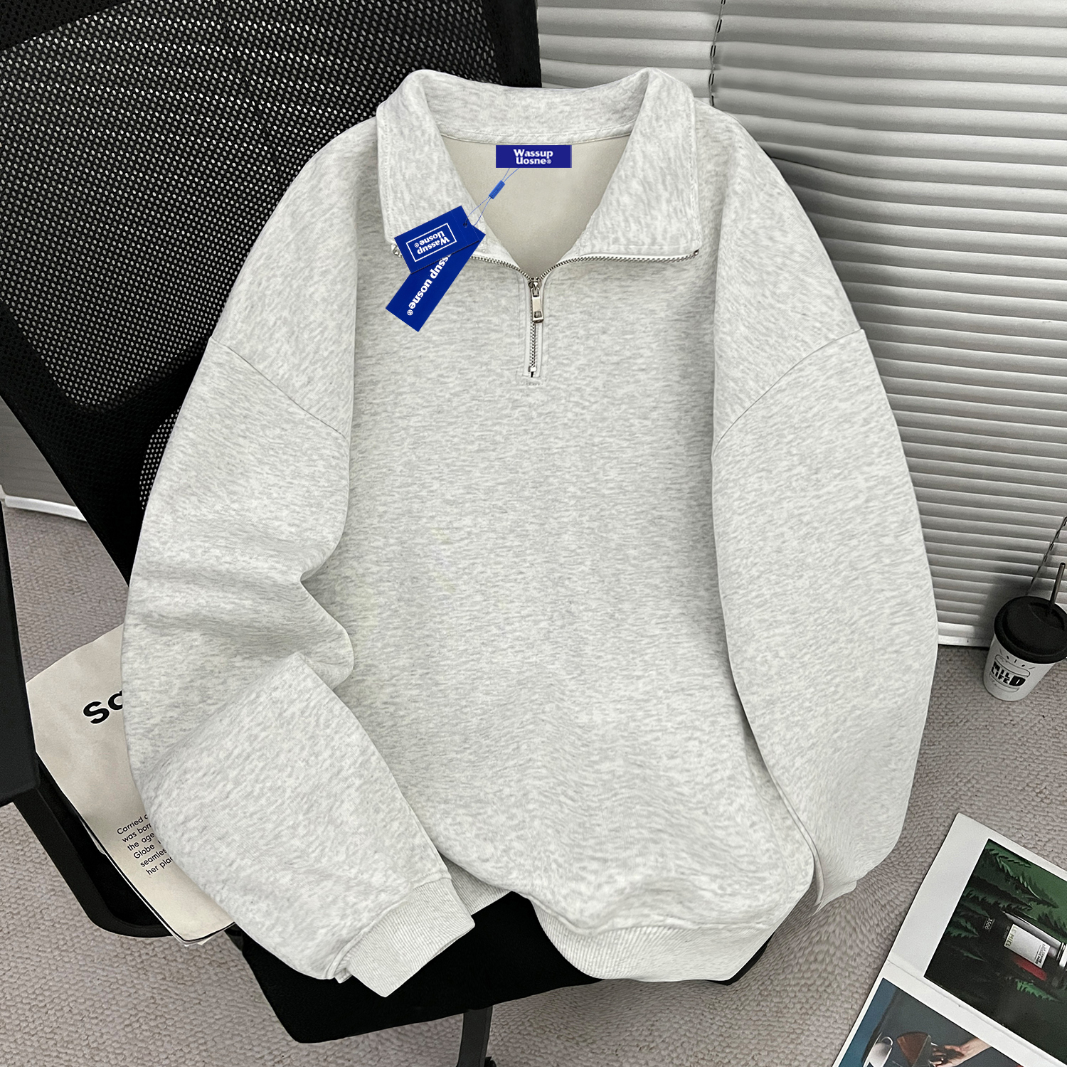 【官方正品】WASSUP重磅潮牌卫衣