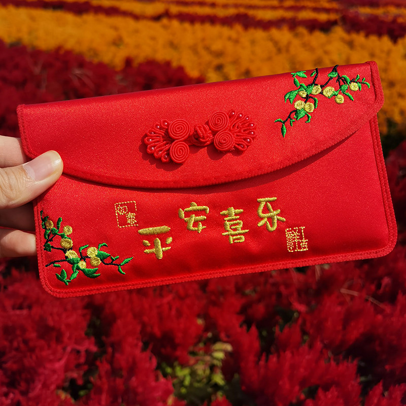 高档布艺刺绣红包质量靠谱图片