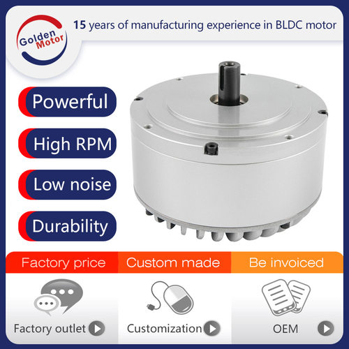 3kW CE 3-Phase BLDC Motor for E-Motorcycle Conversion