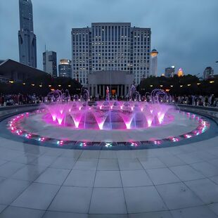 户外喷泉厂家百变水型喷泉安装景观工程跑泉池内旱地喷泉全套设备