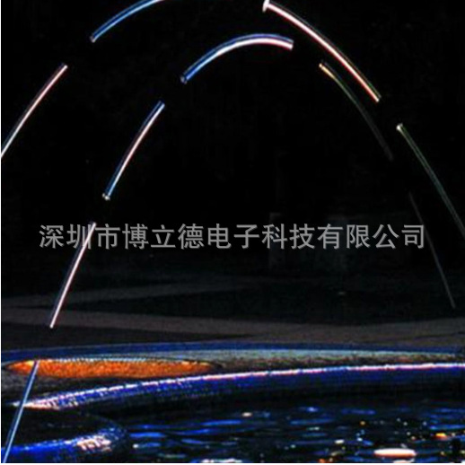 广场趣味波光跳泉网红打卡感应跳泉互动彩色灯光喷泉控制系统安装