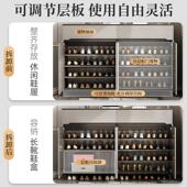 柜门口家用玄关柜防尘柜子入户收纳柜分层隔板储物柜鞋 烤漆款 鞋 架