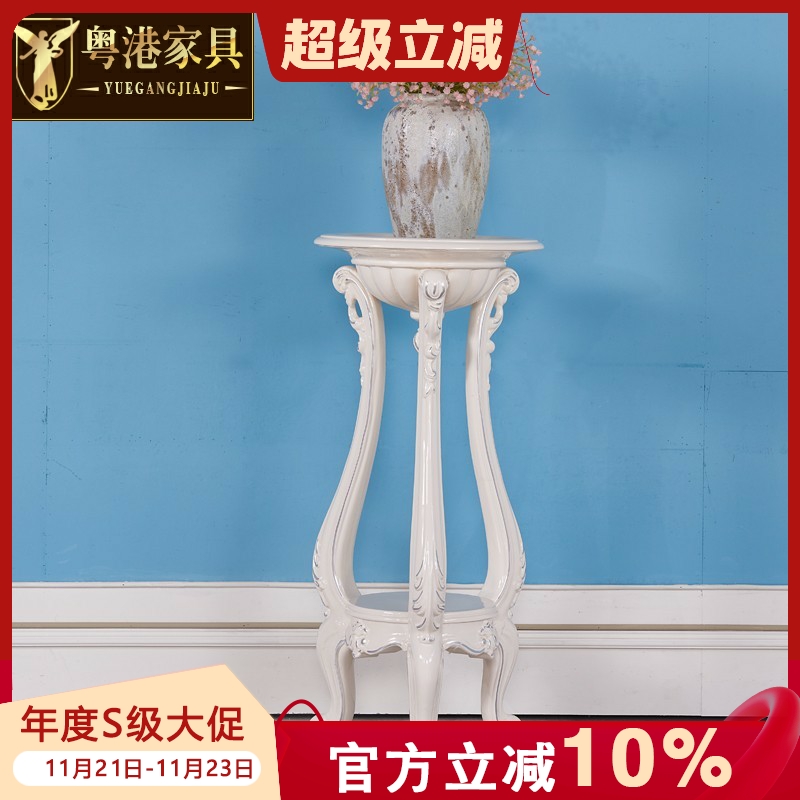 欧式四方阳台盆景室内落地花架