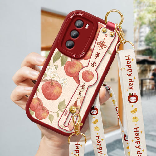 适用oppo手机壳带挂绳支架