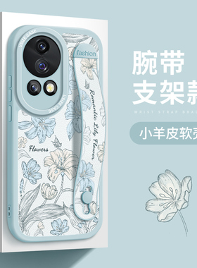 复古百合适用华为nova13pro手机壳女款nova11Ultra保护套14pro防摔nova9/8/7高级hinova9se全包nova13新款z壳