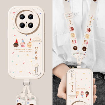 适用华为mate系列手机壳斜跨支架