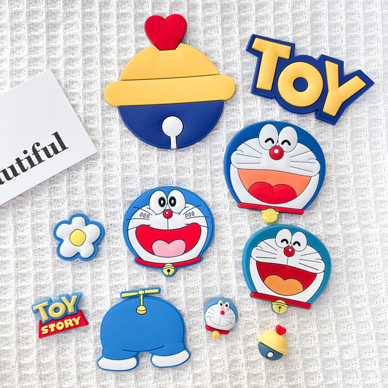 蓝胖子PVC硅胶贴片水杯装饰